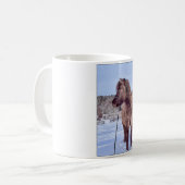 Isländischer PferdePower Kaffeetasse (Vorderseite Links)