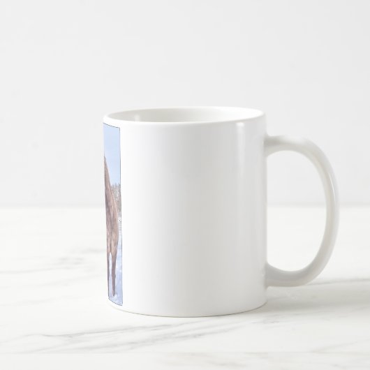 Isländischer PferdePower Kaffeetasse (Rechts)