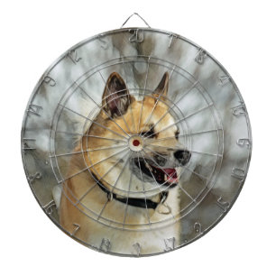 Isländischer Schäferhund 019 Dartscheibe