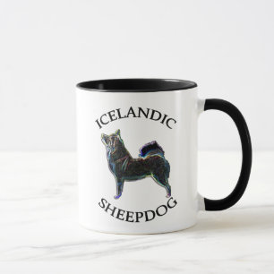 Isländischer Schäferhundinhaber 11oz. Tasse. Tasse