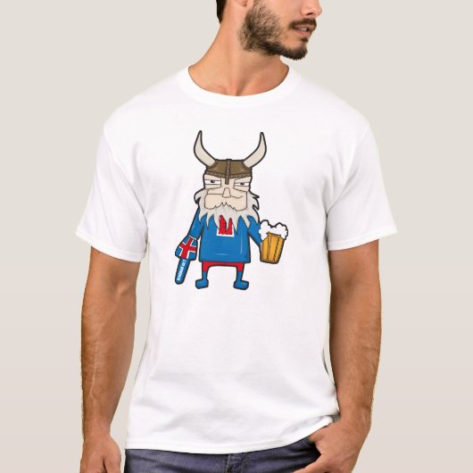 Isländischer Viking-T - Shirt (Vorderseite)