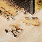 Isländisches Grassodenhaus-Puzzle Puzzle (Seite)
