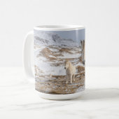 Isländisches Pferd | Blonduos, Island Kaffeetasse (Vorderseite Links)