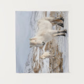 Isländisches Pferd | Blonduos, Island Wandteppich (Vorderseite)