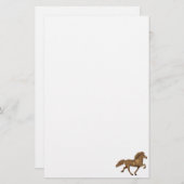 Isländisches Pferd der 30er Jahre Briefpapier (Vorne/Hinten)