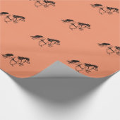 Isländisches Pferd Geschenkpapier (Ecke)