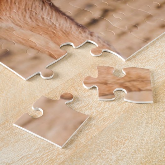 Isländisches Pferd im Winter Puzzle (Seite)