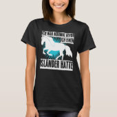 Isländisches Pferd Isländisch Reiten T-Shirt (Vorderseite)