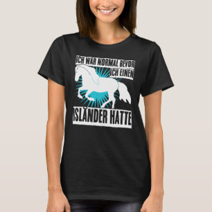 Isländisches Pferd Isländisch Reiten T-Shirt