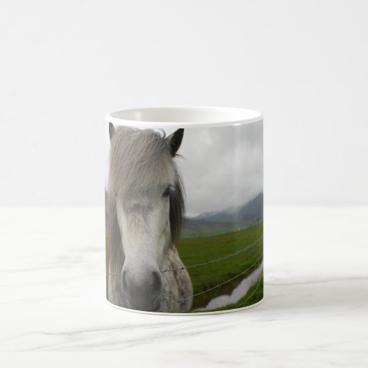 Isländisches Pferd Kaffeetasse (Mittel)