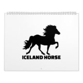 Isländisches Pferd Kalender (Titelbild)