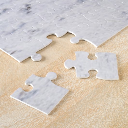 Isländisches Pferd mit typischer Wintermütze Puzzle (Seite)