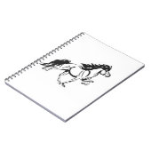 Isländisches Pferd Notizblock (Linke Seite)