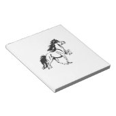 Isländisches Pferd Notizblock (angewinkelt)