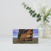 Isländisches Pferd-Set in Stone Visitenkarte (Stehend Vorderseite)