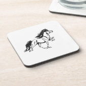 Isländisches Pferd Untersetzer (Linke Seite)