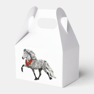Isländisches Pferd Weihnachten Geschenkschachtel