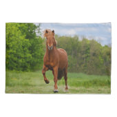 Isländisches Pony Tölt an den lustigen Kissenbezug (Rückseite)