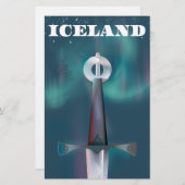 Isländisches Schwert Briefpapier (Vorne/Hinten)