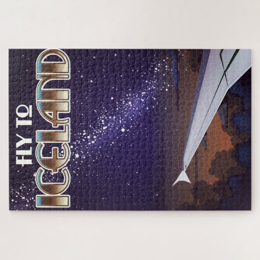 Islandkampfplakat Puzzle (Horizontal)