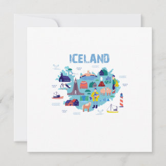 Islandkarte