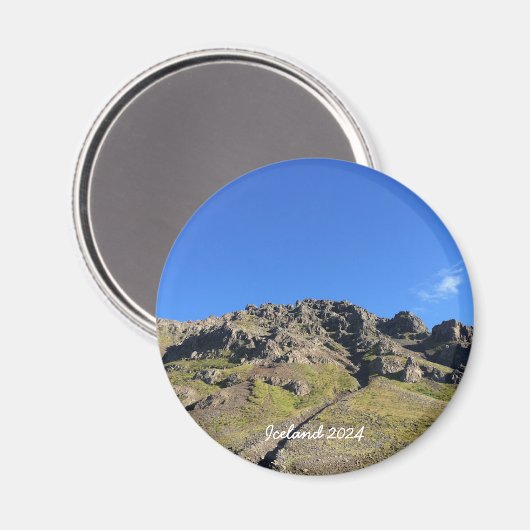 Islandmagnet Magnet (Vorderseite/Rückseite)