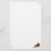 Islandpferd Briefpapier (Vorne/Hinten)