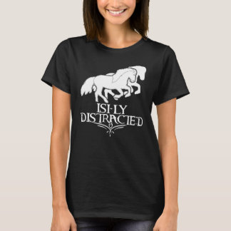 Islandpferd ISI-LY abgelenktes Island T-Shirt