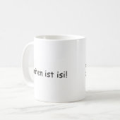 Islandpferd Kaffeetasse (Vorderseite Links)