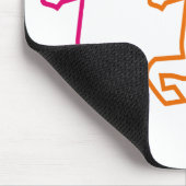 Islandpferd Mousepad (Ecke)
