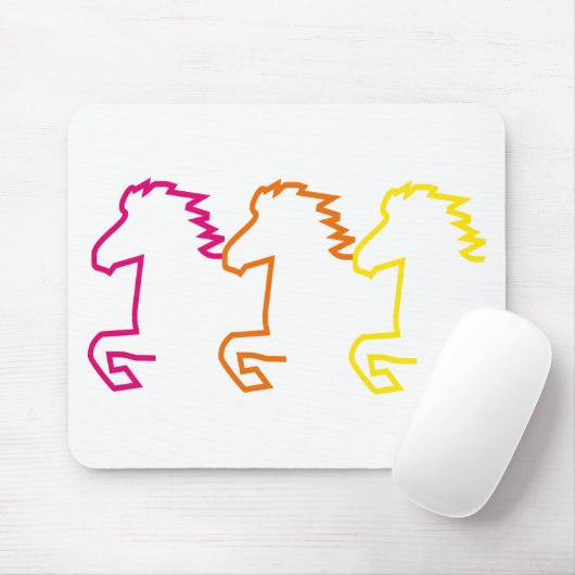 Islandpferd Mousepad (Mit Mouse)