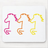 Islandpferd Mousepad (Vorne)