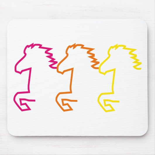 Islandpferd Mousepad (Vorne)