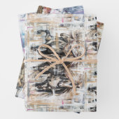 Islandpferde  geschenkpapier set (Beispiel)