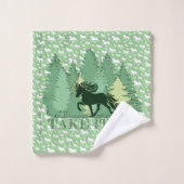 Islandpferdeherde take it isi badhandtuch set (Waschlappen)