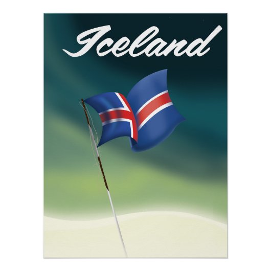 Islandposter Island Poster (Vorderseite)