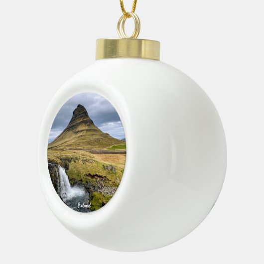 Islands Art - Keramik Kugel-Ornament (Rechts)