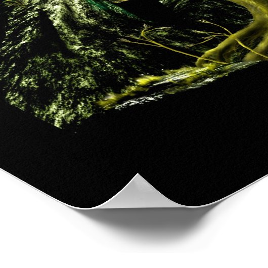 Islands in the Dark Poster (Ecke)