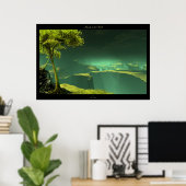 Islands in the Dark Poster (Heimbüro)