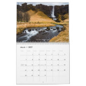 Islands Kalender 2025 (Mär 2027)