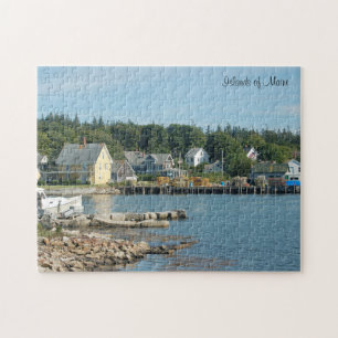 Islands of Maine Mid-Coast Harbor (252 Münzen) Puzzle