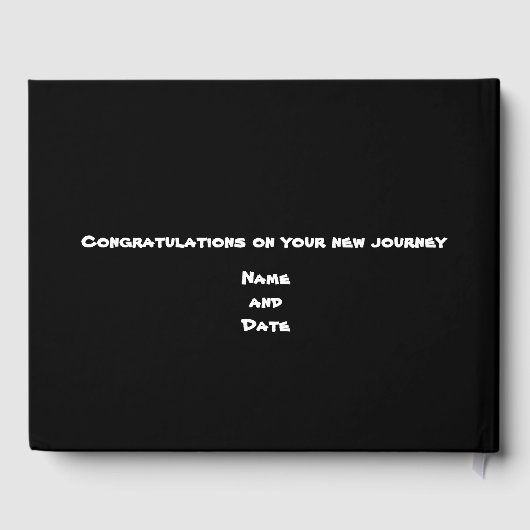 Islands Sommerlandschaft Gästebuch (Rückseite)