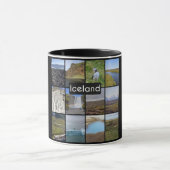 Islands Sommerlandschaft Tasse (Zentrum)