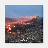 Islands Vulkan - Magnet (Vorne)
