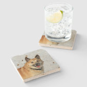 IslandSheepdog20150904 Steinuntersetzer (Seitenansicht)