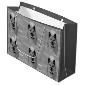 IslandSheepdog20151203 Große Geschenktüte (Vorderseite Schrägansicht)