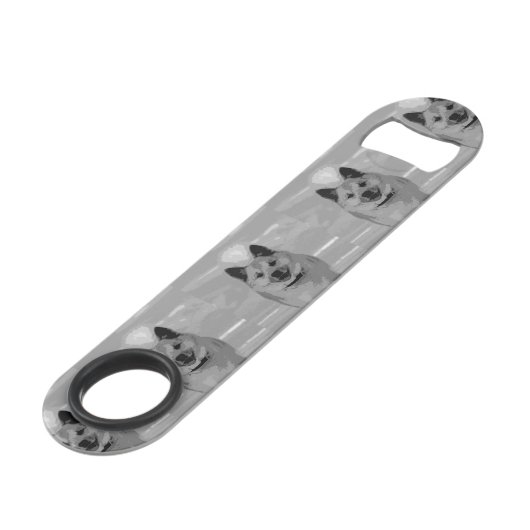 IslandSheepdog20151203 Speed Flaschenöffner (Vorderseite Schrägansicht)