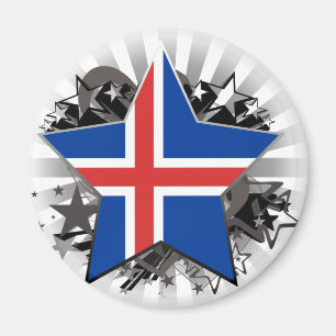 Islandstern Magnet