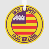 Islas Baleares RundEmblem Ornament (Rückseite)