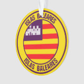 Islas Baleares RundEmblem Ornament (Vorderseite)